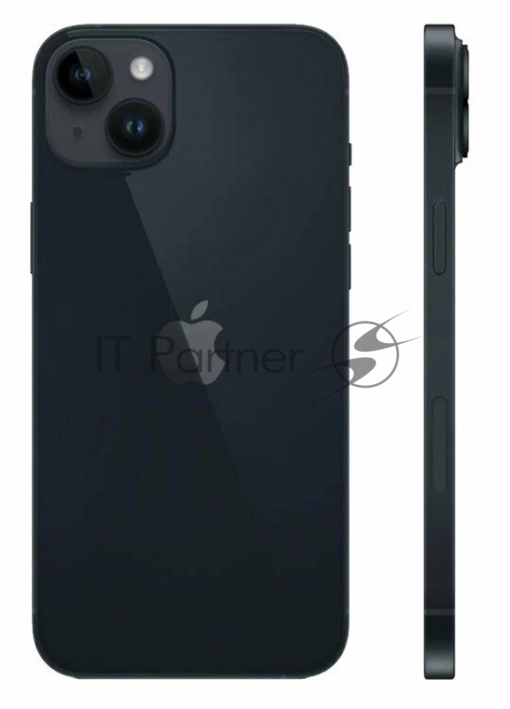 Смартфон Apple A2886 iPhone 14 Plus 128Gb 6Gb темная ночь моноблок 3G 4G 1Sim 6.7 1284x2778 iOS 16 12Mpix 802.11 a/b/g/n/ac/ax NFC GPS GSM900/1800 GSM1900 TouchSc Protect