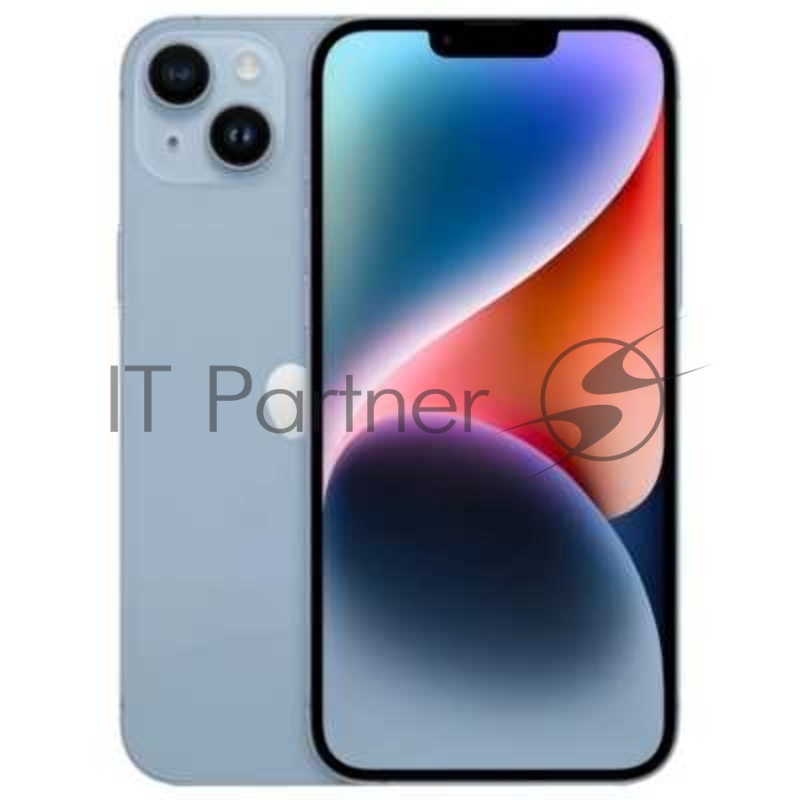 Смартфон Apple A2886 iPhone 14 Plus 128Gb 6Gb голубой моноблок 3G 4G 1Sim 6.7 1284x2778 iOS 16 12Mpix 802.11 a/b/g/n/ac/ax NFC GPS GSM900/1800 GSM1900 TouchSc Protect