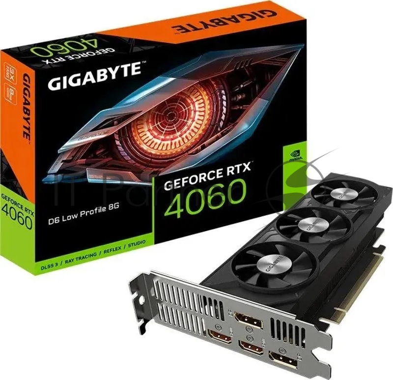 Видеокарта PCIE16 RTX4060 8GB GV-N4060D6-8GL GIGABYTE