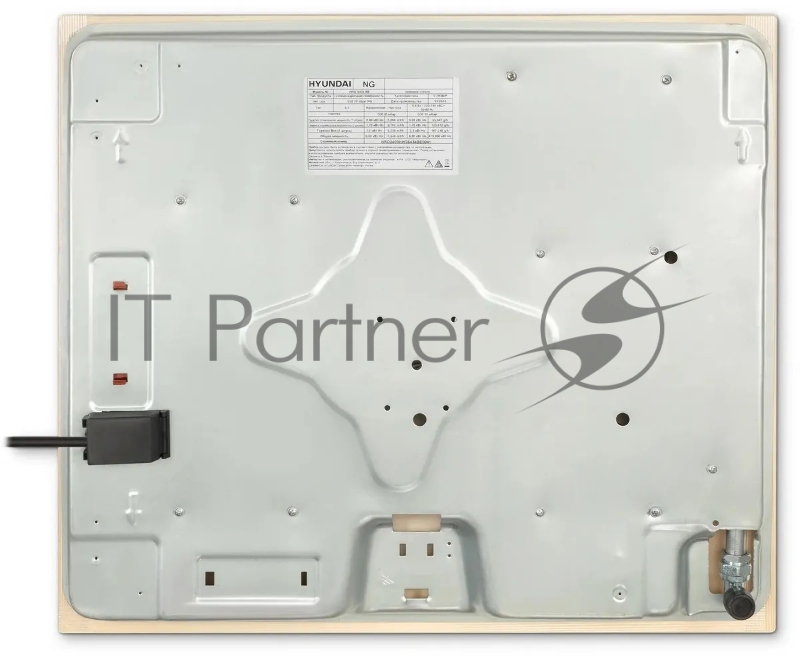 Газовая варочная поверхность Hyundai HHG 6434 BE бежевый