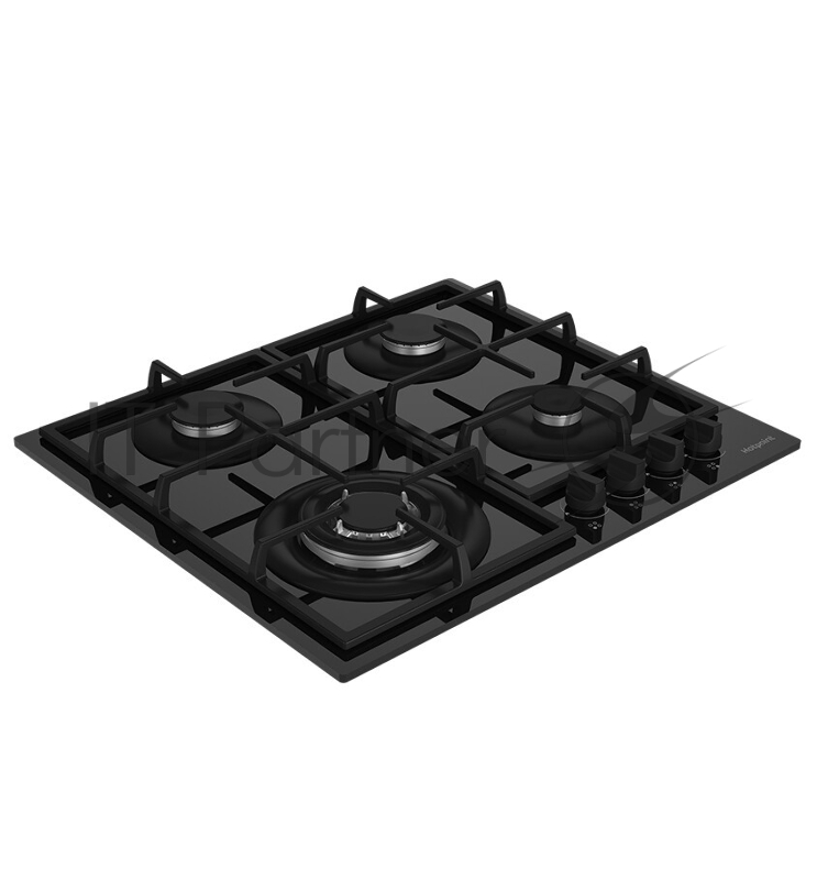Газовая варочная поверхность Hotpoint HG 62FA/BK черный