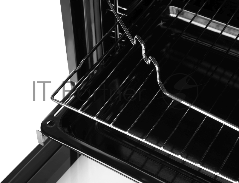 Духовой шкаф Электрический Hyundai HEO 6752 BG черное стекло