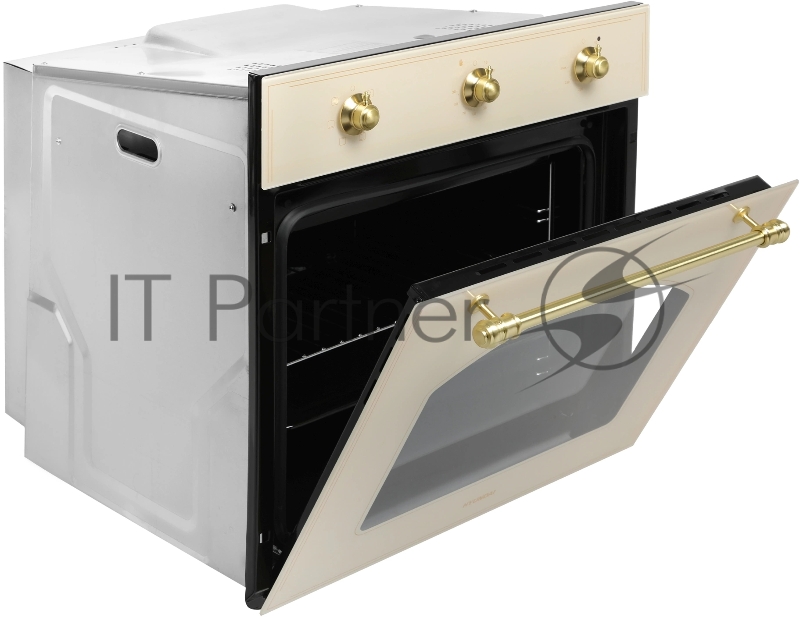 Духовой шкаф Электрический Hyundai HEO 6634 BE стекло бежевое