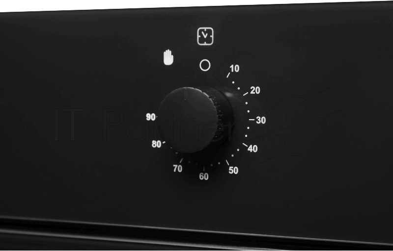 Духовой шкаф Электрический Hyundai HEO 6631 BG черное стекло