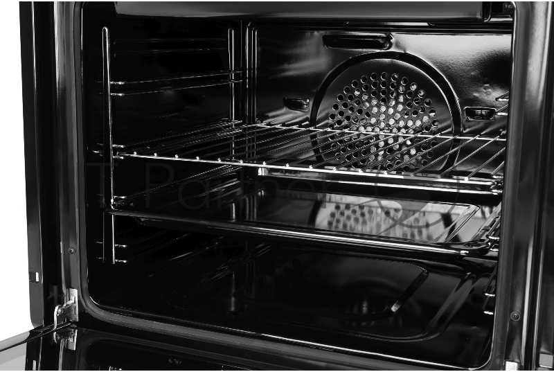 Духовой шкаф Электрический Hyundai HEO 6631 BG черное стекло