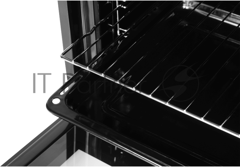 Духовой шкаф Электрический Hyundai HEO 6631 BG черное стекло