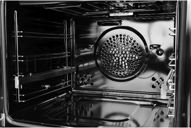 Духовой шкаф Электрический Hyundai HEO 6631 BG черное стекло