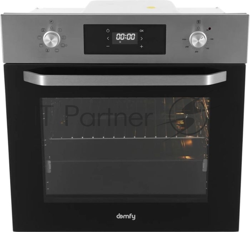 Духовой шкаф Электрический Domfy DM6642EO IX нержавеющая сталь