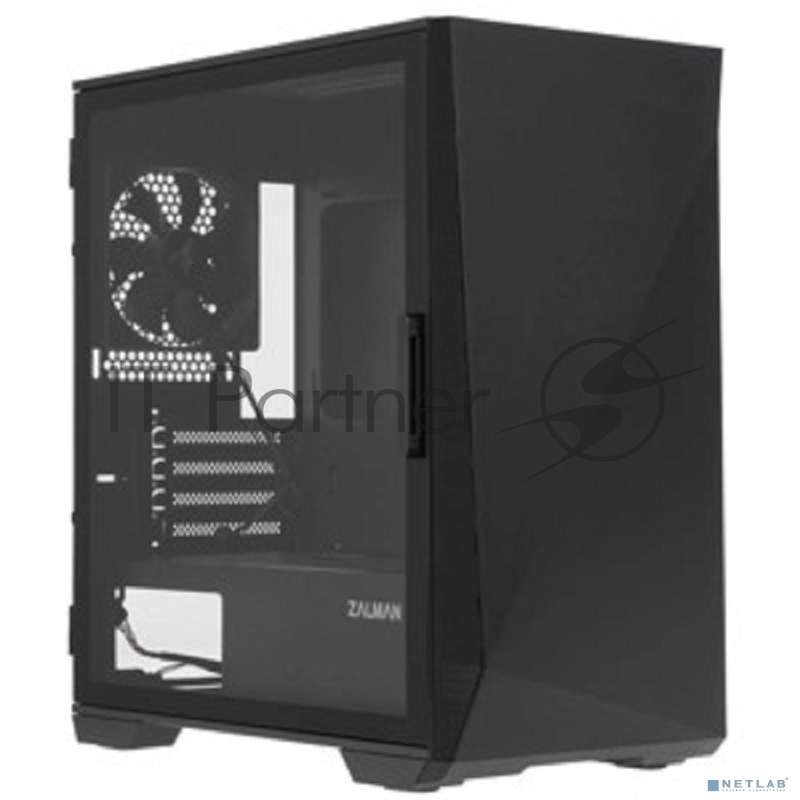 Корпус ZALMAN Z1 ICEBERG, MicroATX, BLACK, WINDOW, 2xCOMBO (3.5 OR 2.5), 3x2.5, 1xUSB2.0, 2xUSB3.0, FRONT 2x120mm, REAR 1x120mm