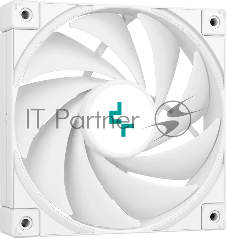 Кулер DEEPCOOL AK500 WH LGA20XX/1700/1200/115X/AM5/AM4 (9шт/кор, TDP 240W, PWM, Fan 120mm, 5 тепл. Трубок, Copper Base, белый) RET