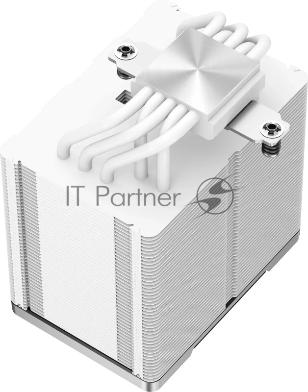 Кулер DEEPCOOL AK500 WH LGA20XX/1700/1200/115X/AM5/AM4 (9шт/кор, TDP 240W, PWM, Fan 120mm, 5 тепл. Трубок, Copper Base, белый) RET