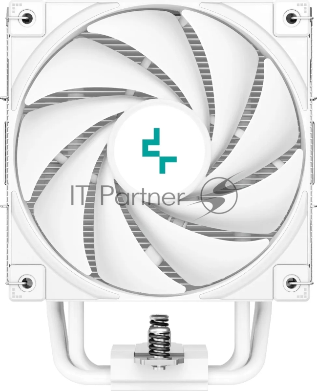 Кулер DEEPCOOL AK500 WH LGA20XX/1700/1200/115X/AM5/AM4 (9шт/кор, TDP 240W, PWM, Fan 120mm, 5 тепл. Трубок, Copper Base, белый) RET