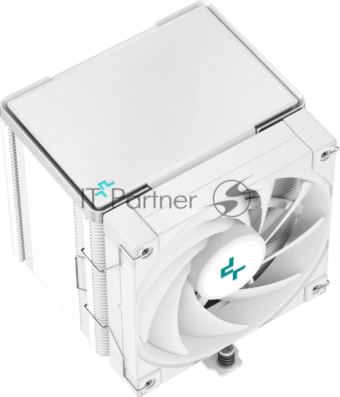 Кулер DEEPCOOL AK500 WH LGA20XX/1700/1200/115X/AM5/AM4 (9шт/кор, TDP 240W, PWM, Fan 120mm, 5 тепл. Трубок, Copper Base, белый) RET