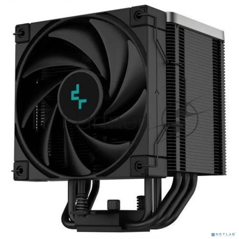 Кулер DEEPCOOL AK500 ZERO DARK LGA20XX/1700/1200/115X/AM5/AM4 (9шт/кор, TDP 240W, PWM, Fan 120mm, 5 тепл. Трубок, Copper Base, черный) RET