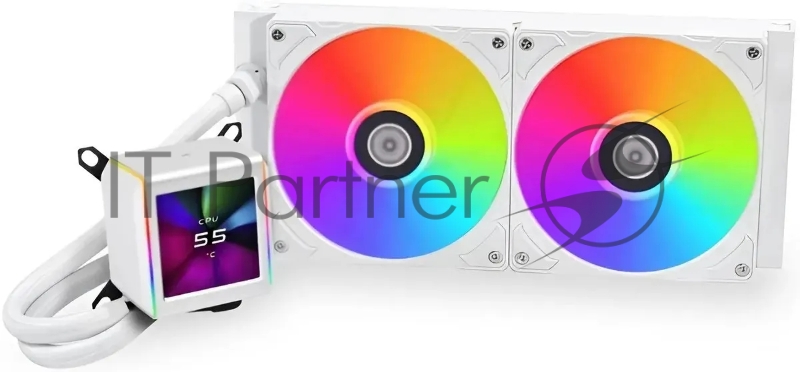 Кулер для процессора Lian Li Galahad II LCD 280 White (G89.GA2ALCD28W.00)