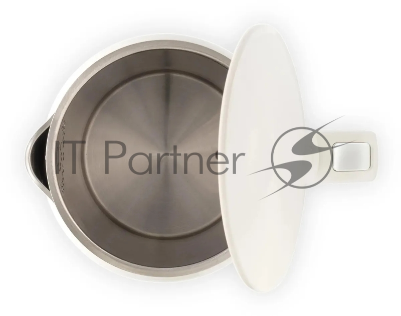 Чайник электрический Hyundai HYK-S4606 1.7л. 2200Вт кремовый корпус: металл