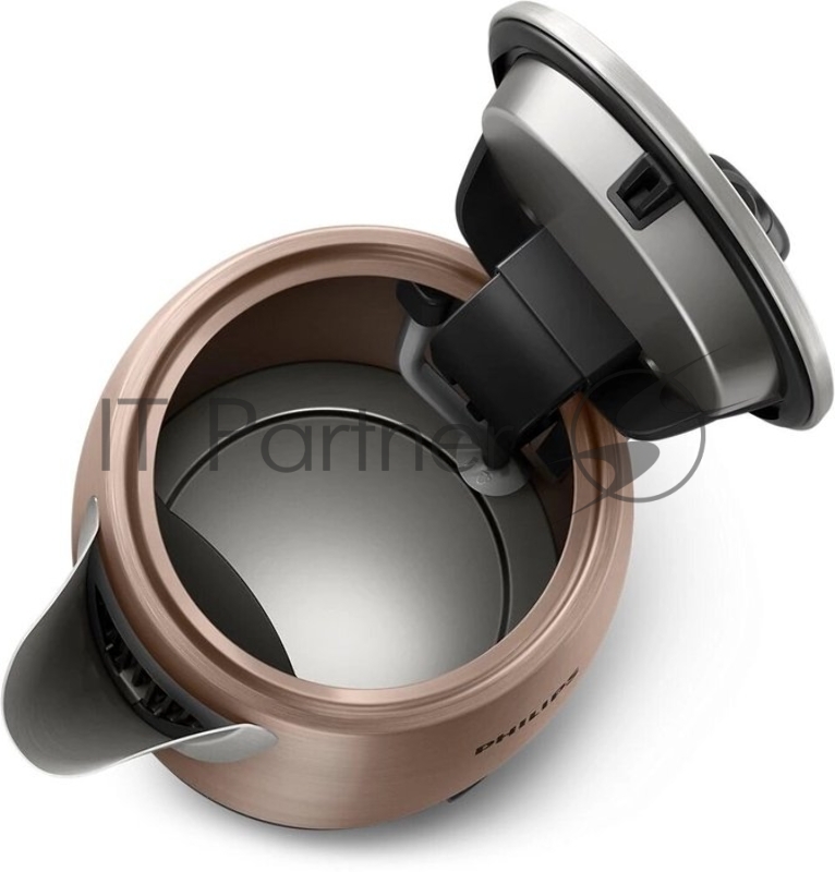 Чайник электрический Philips HD9355/92 1.7л. 1740Вт медный корпус: нерж.сталь/пластик