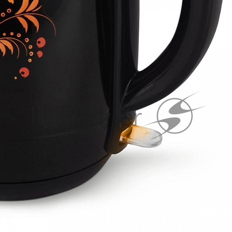 Чайник BQ KT1702P Черный-Цветы