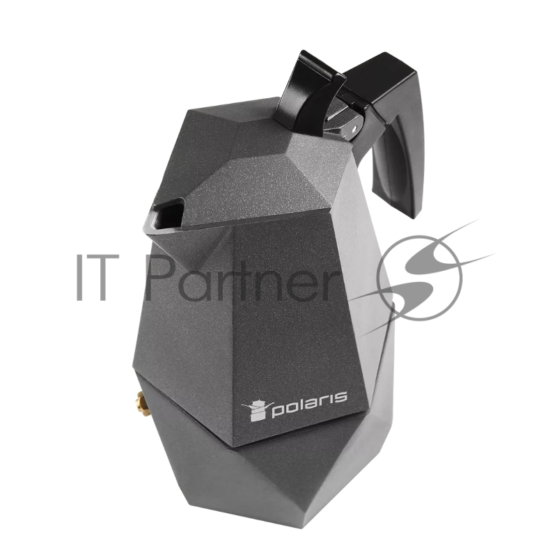 Гейзерная кофеварка Polaris Kontur 4C Серая (Kontur-4C)