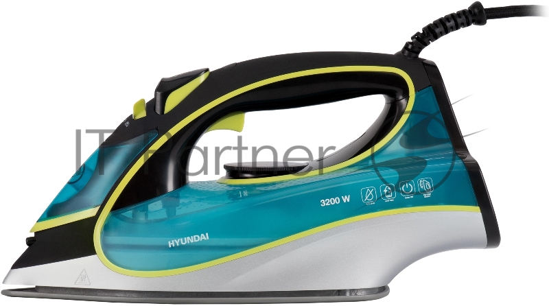 Утюг Hyundai H-SI01450 3200Вт голубой/желтый