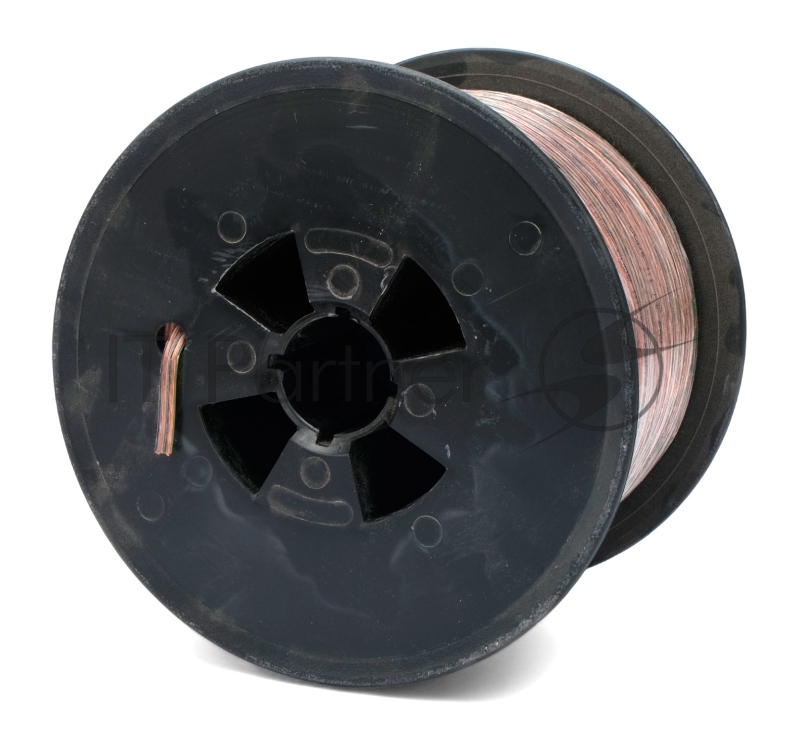 Акустический кабель Power Cube, 2*0,5, 100M, прозрачный, на катушке