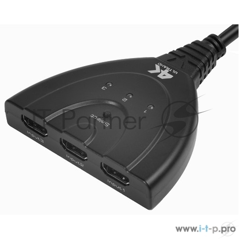 Переключатель Greenconnect HDMI 3 к 1 + USB port (GL-v301ZP)