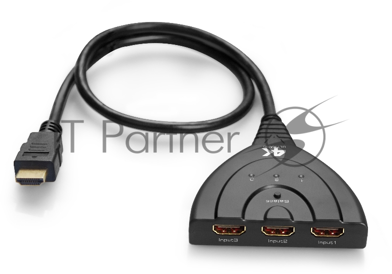 Переключатель Greenconnect HDMI 3 к 1 + USB port (GL-v301ZP)