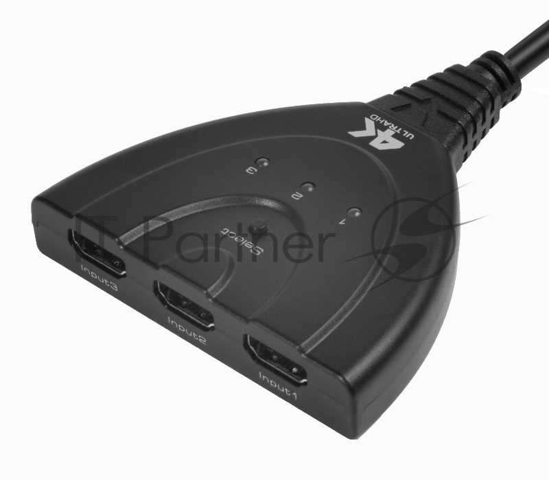 Переключатель Greenconnect HDMI 3 к 1 + USB port (GL-v301ZP)