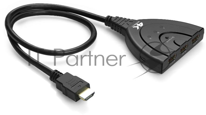 Переключатель Greenconnect HDMI 3 к 1 + USB port (GL-v301ZP)