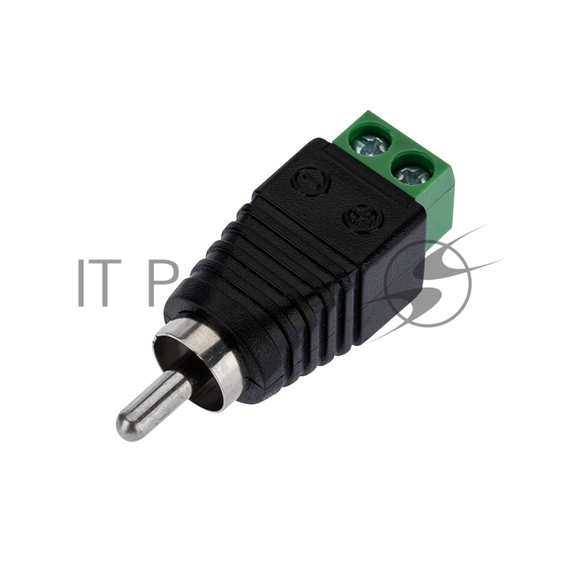 Разъем штекер RCA с клеммной колодкой (блистер) REXANT