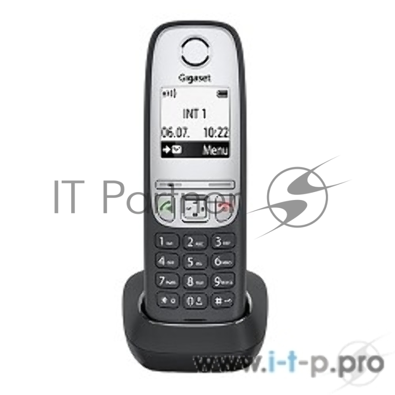 Трубка доп. Dect Gigaset A415H черный для A415