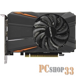 Видеокарта GIGABYTE GV-N1050D5-2GD 2ГБ (GeForce GTX 1050, DDR5, DVI, HDMI, DP) (PCI-E)