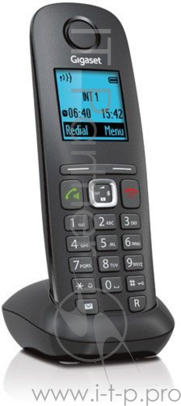 Трубка доп. Dect Gigaset A540H черный для A540