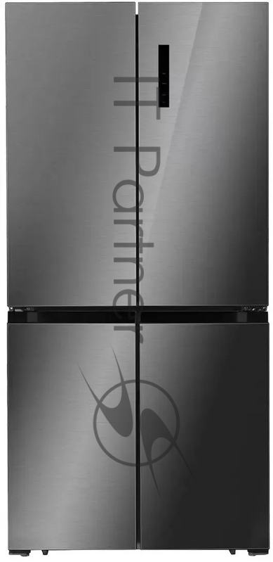 Холодильник Side-by-Side LEX LCD450SsGID серый трехкамерный 288/129л морозилка снизу