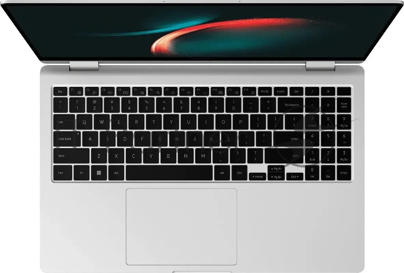 Ноутбук Samsung Galaxy Book 3 NP750 Core i7 1360P 16Gb SSD512Gb Intel Arc 4Gb 15.6 AMOLED Touch FHD (1920x1080) Windows 11 Home 64 silver WiFi BT Cam (NP750XFH-XB1US)