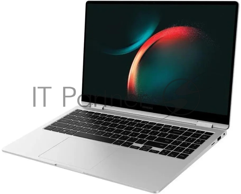 Ноутбук Samsung Galaxy Book 3 NP750 Core i7 1360P 16Gb SSD512Gb Intel Arc 4Gb 15.6 AMOLED Touch FHD (1920x1080) Windows 11 Home 64 silver WiFi BT Cam (NP750XFH-XB1US)