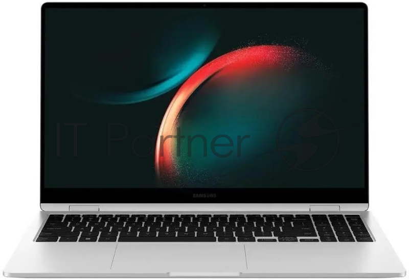 Ноутбук Samsung Galaxy Book 3 NP750 Core i7 1360P 16Gb SSD512Gb Intel Arc 4Gb 15.6 AMOLED Touch FHD (1920x1080) Windows 11 Home 64 silver WiFi BT Cam (NP750XFH-XB1US)