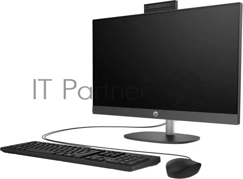 Моноблок HP ProOne 240 G10 23.8 Full HD i5 1335U (1.3) 8Gb SSD256Gb UHDG Free DOS GbitEth WiFi BT 90W клавиатура мышь Cam черный 1920x1080