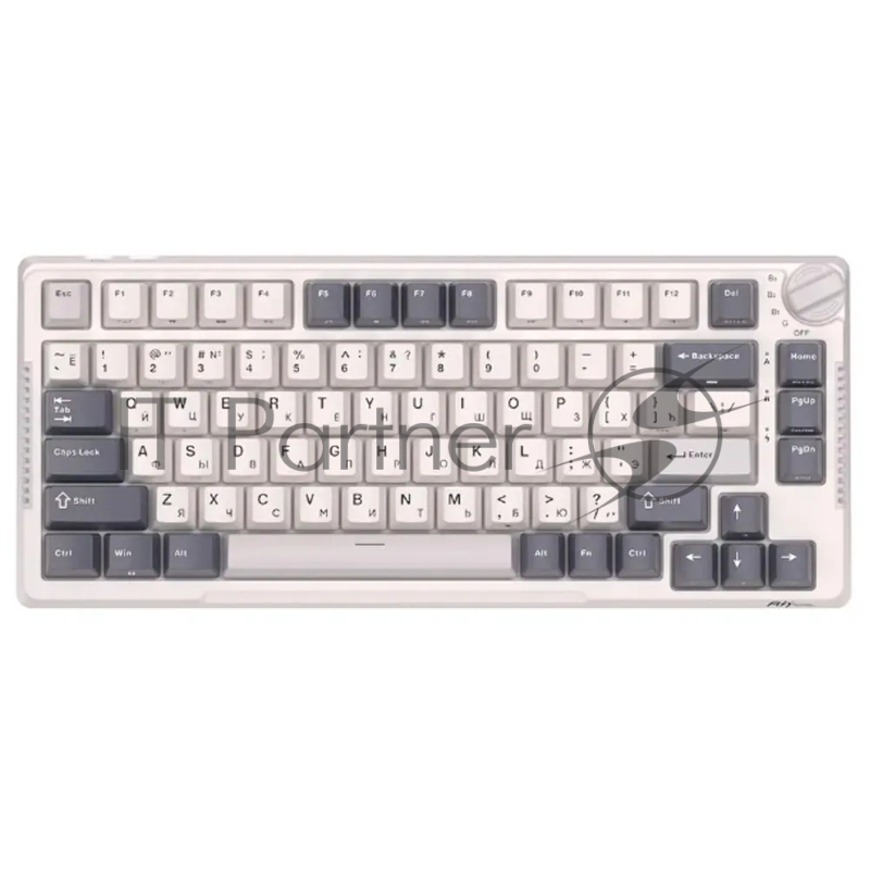 Клавиатура Royal Kludge RK-H81 Brown switch/White Night