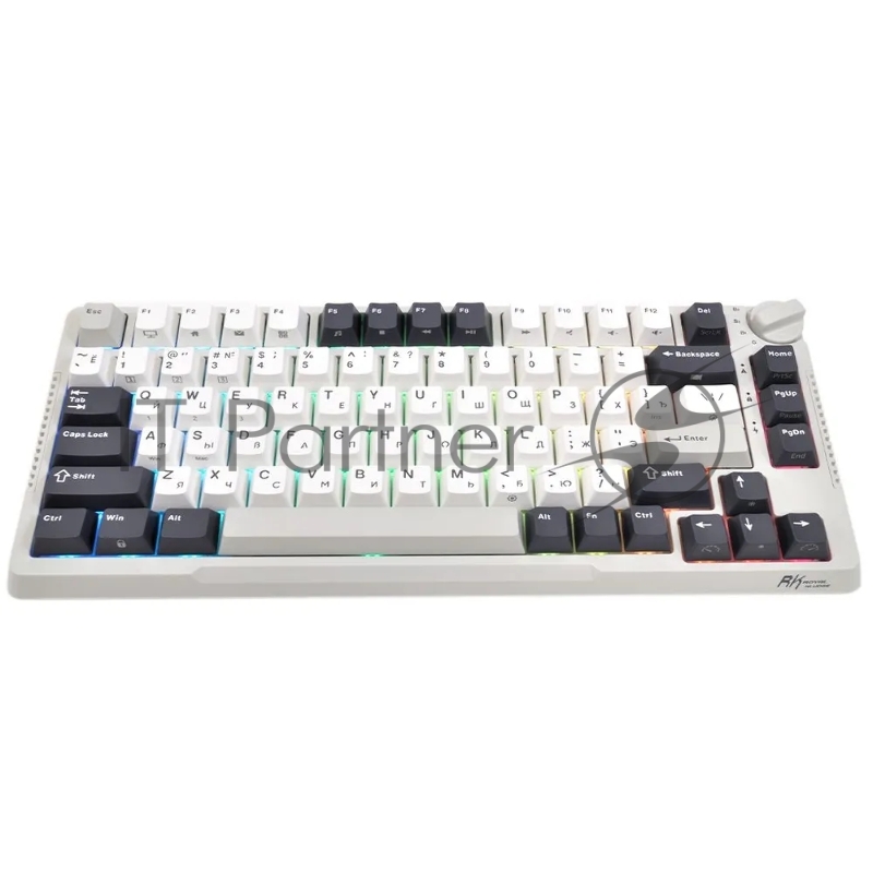 Клавиатура Royal Kludge RK-H81 Brown switch/White Night