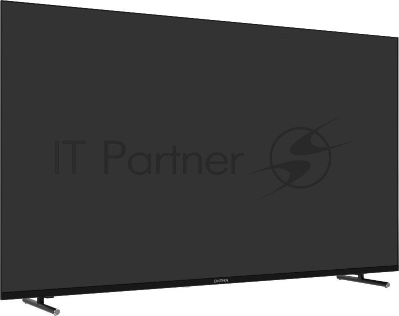 Телевизор LED Digma 55 DM-LED55UBB33 Яндекс.ТВ Frameless черный 4K Ultra HD 60Hz DVB-T DVB-T2 DVB-C DVB-S DVB-S2 USB WiFi Smart TV