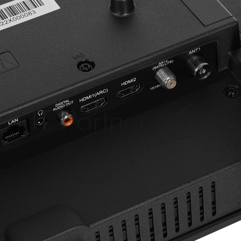 Телевизор LED SunWind 24 SUN-LED24XS310 Яндекс.ТВ черный HD 60Hz DVB-T DVB-T2 DVB-C DVB-S DVB-S2 USB WiFi Smart TV