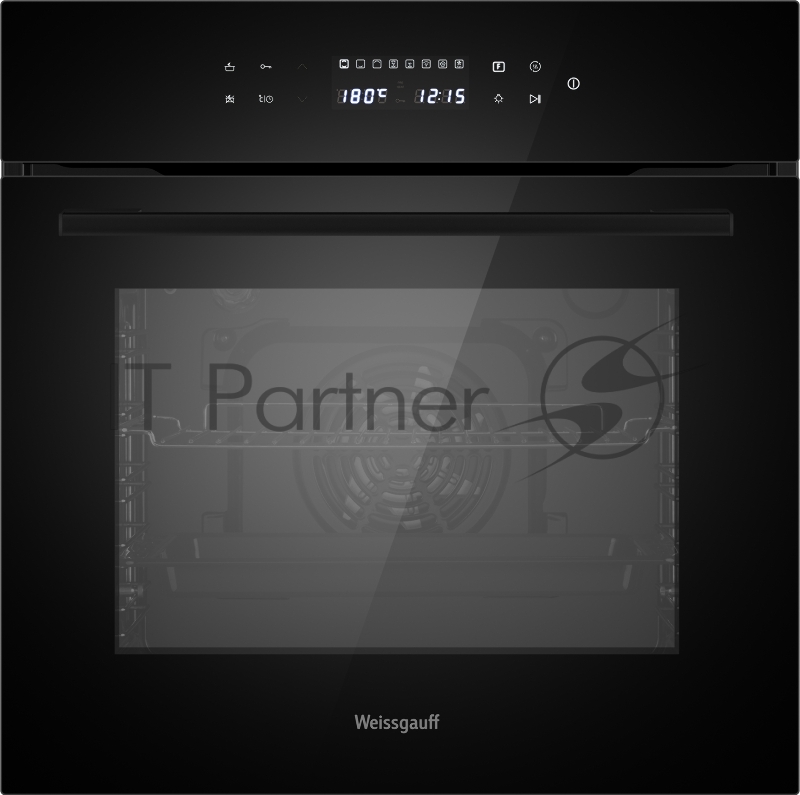Духовой шкаф Электрический Weissgauff EOV 695 PDB черный, встраиваемый
