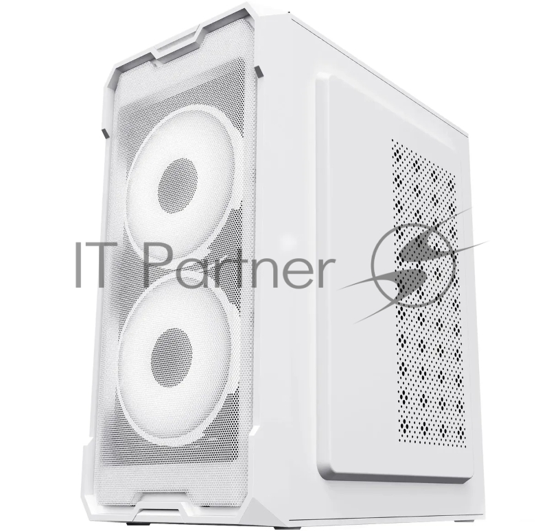 Корпус Оклик OCC-MN302F белый без БП mATX 1xUSB2.0 1xUSB3.0 audio