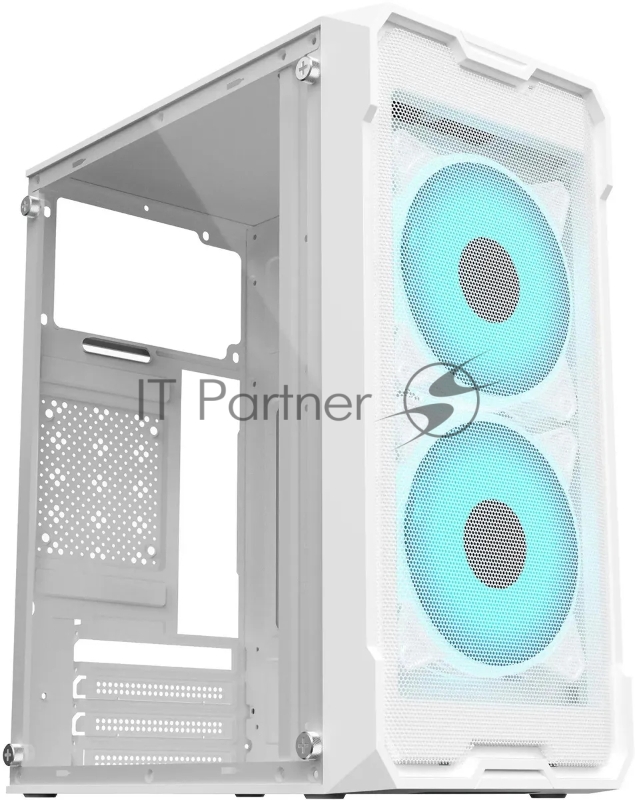 Корпус Оклик OCC-MN302F белый без БП mATX 1xUSB2.0 1xUSB3.0 audio