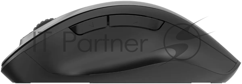 Мышь Оклик 504MW черный/серый оптическая (1600dpi) silent беспроводная USB (6but)