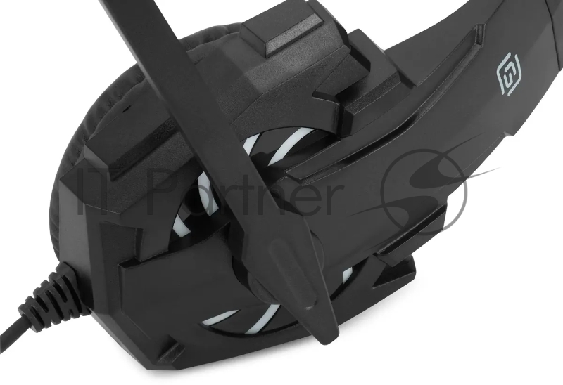 Наушники с микрофоном Оклик HS-L355G черный 1.8м мониторные оголовье (1939807)