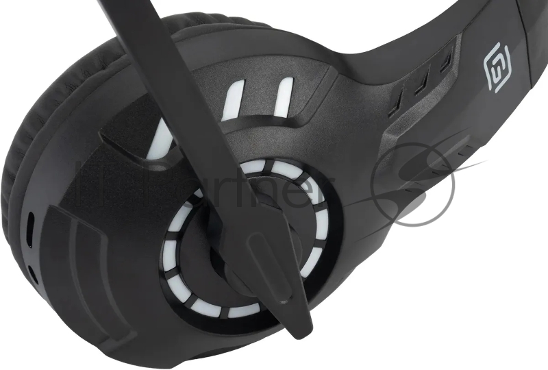 Наушники с микрофоном Оклик HS-L420G черный накладные BT оголовье (1939799)