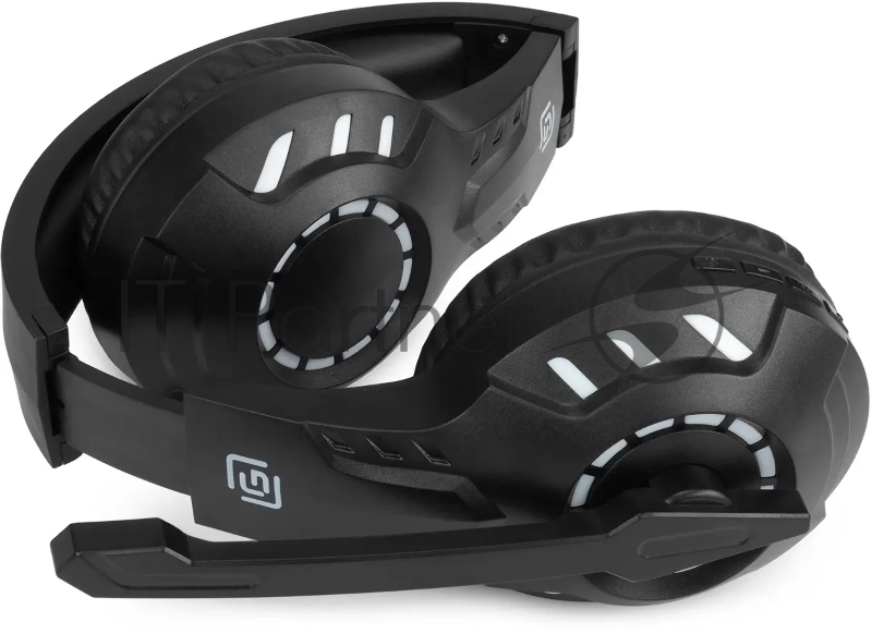 Наушники с микрофоном Оклик HS-L420G черный накладные BT оголовье (1939799)