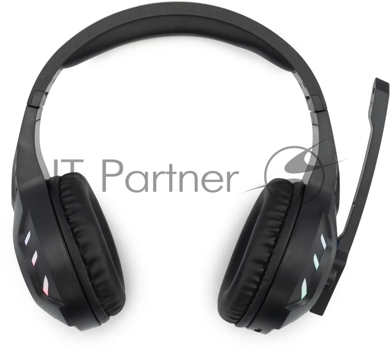 Наушники с микрофоном Оклик HS-L420G черный накладные BT оголовье (1939799)